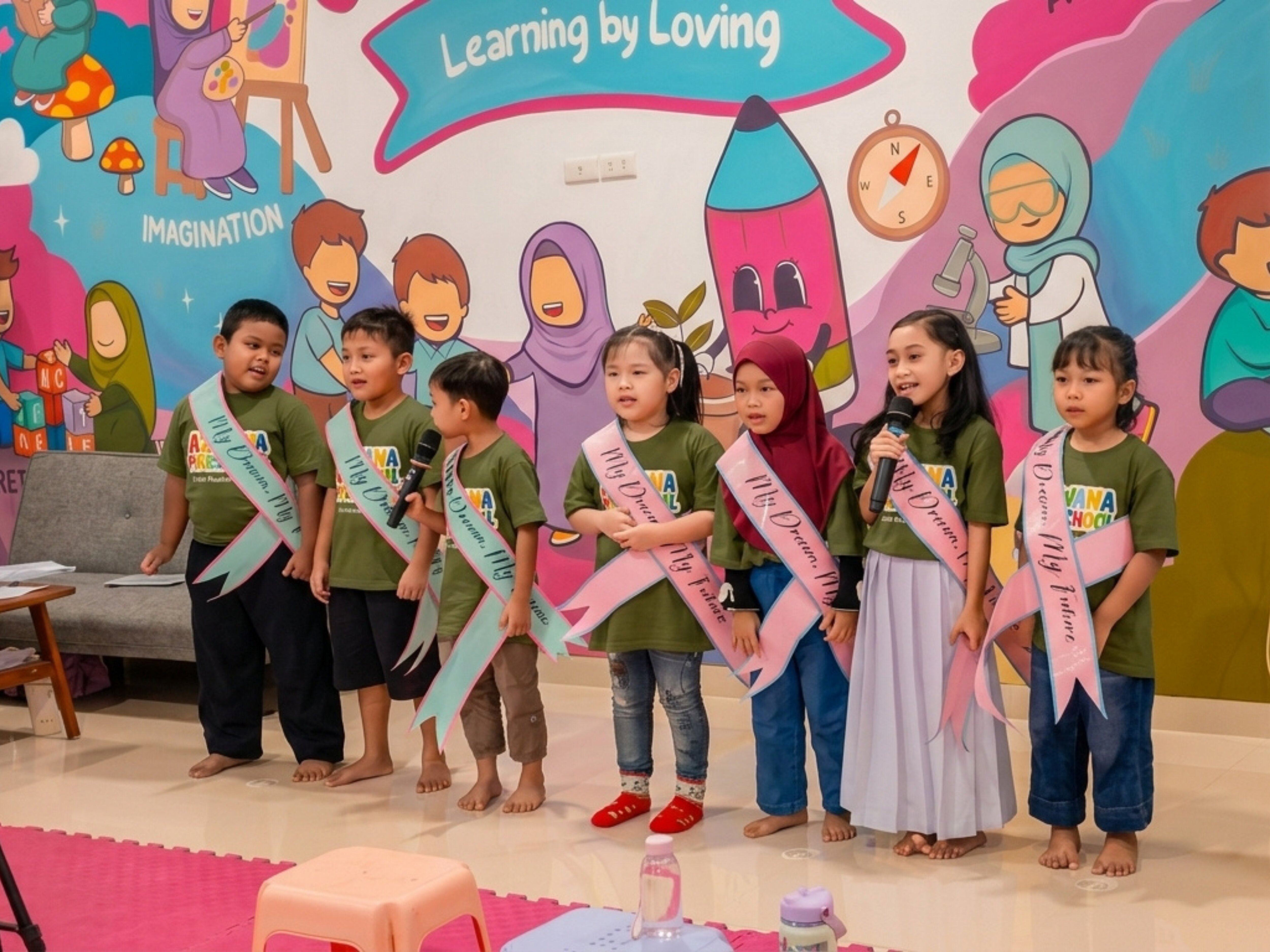 Anak-anak Azwana Preschool tampil di Pentas Seni